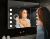 Огледален Шкаф За Баня С LED Осветление - L03 Emily 100 x 72cm #9