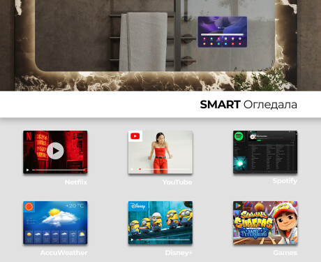 Огледала С LED Подсветка L142 #3