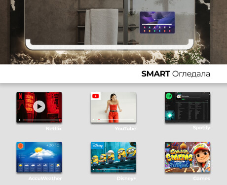 Огледала С LED Подсветка L145 #3