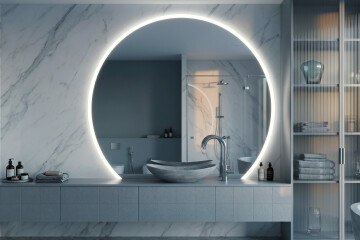 Полукръгли огледала